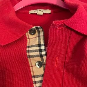 Mens Burberry polo
